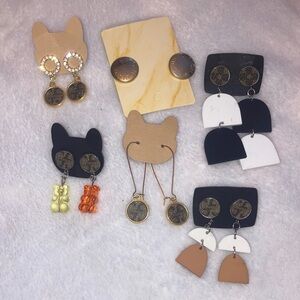Pick your pair… hand made earrings …. Real …..